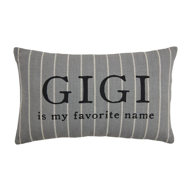 Mud Pie Gigi Striped Pillow