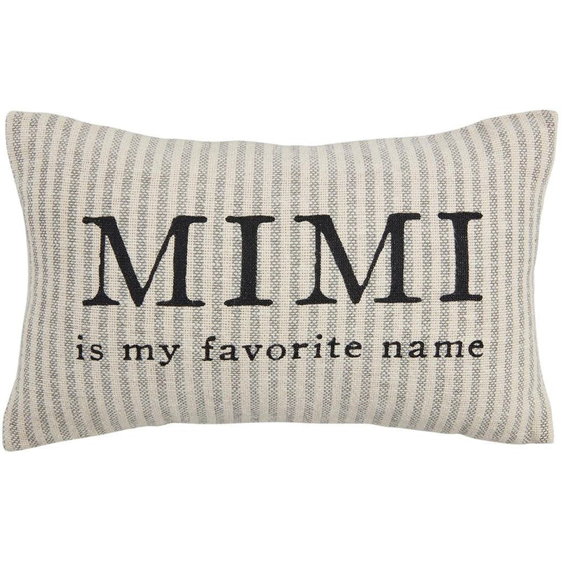 Mud Pie Mimi Striped Pillow