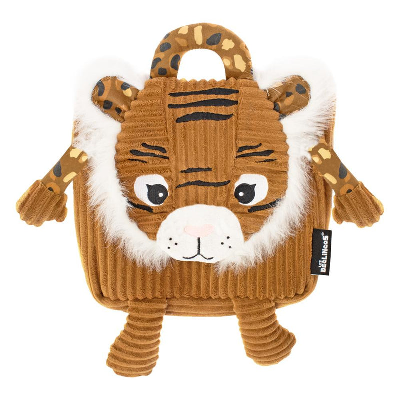 Les Deglingos Corduroy Backpack Speculos The Tiger
