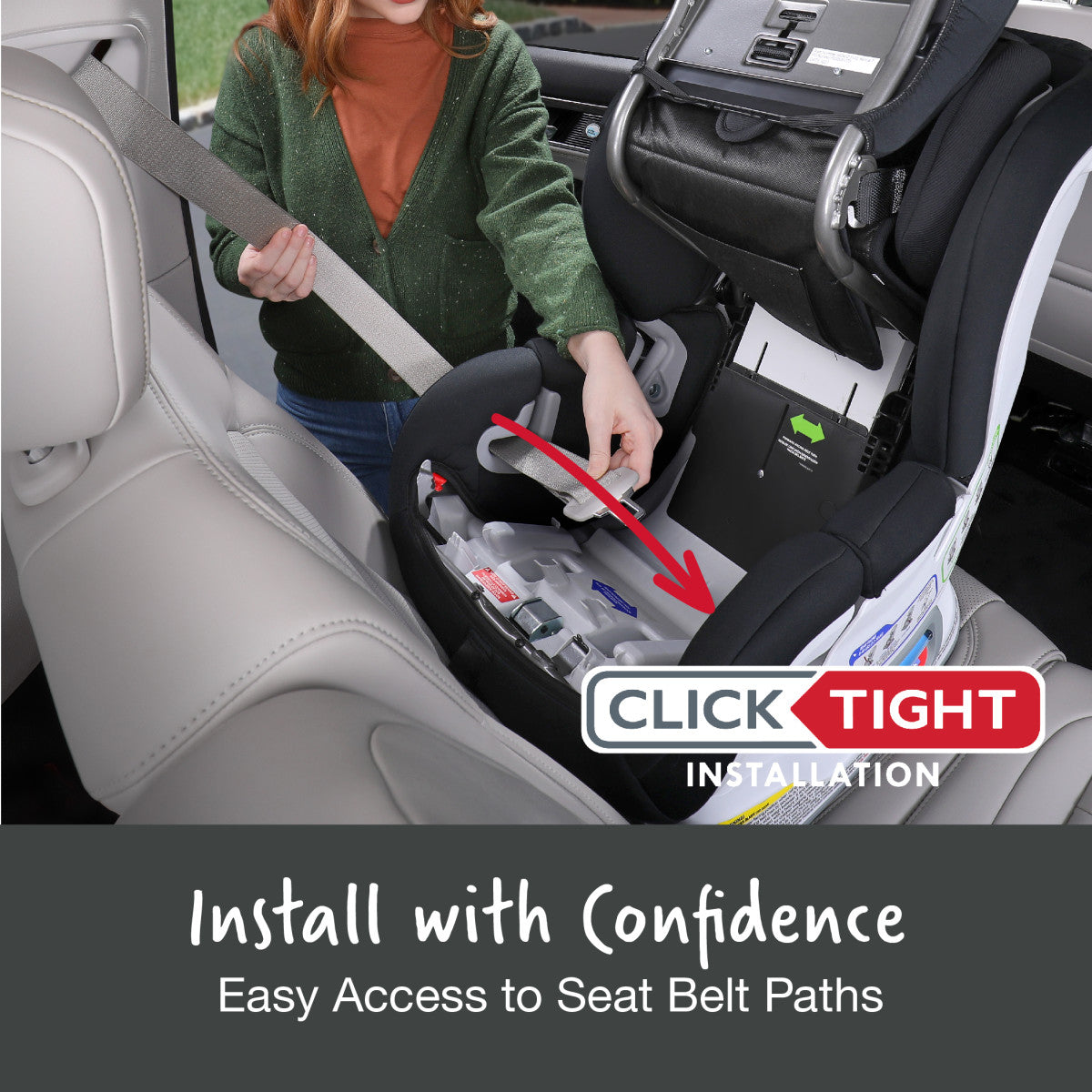 Installing britax advocate rear facing 2025