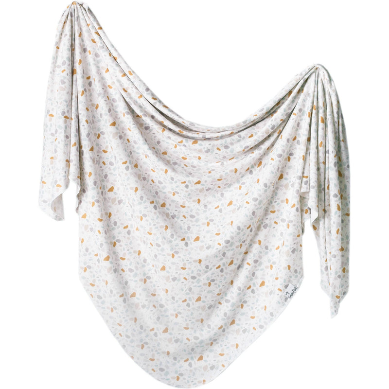 Copper Pearl Knit Swaddle Blanket | Arlo