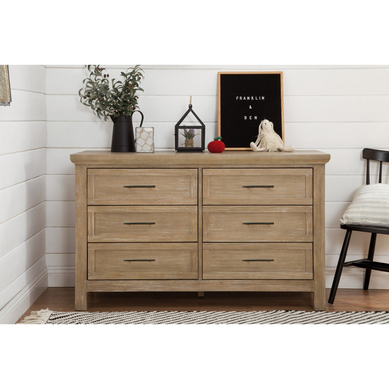 Franklin & Ben Emory Farmhouse 6-Drawer Dresser