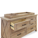 Franklin & Ben Emory Farmhouse 6-Drawer Dresser
