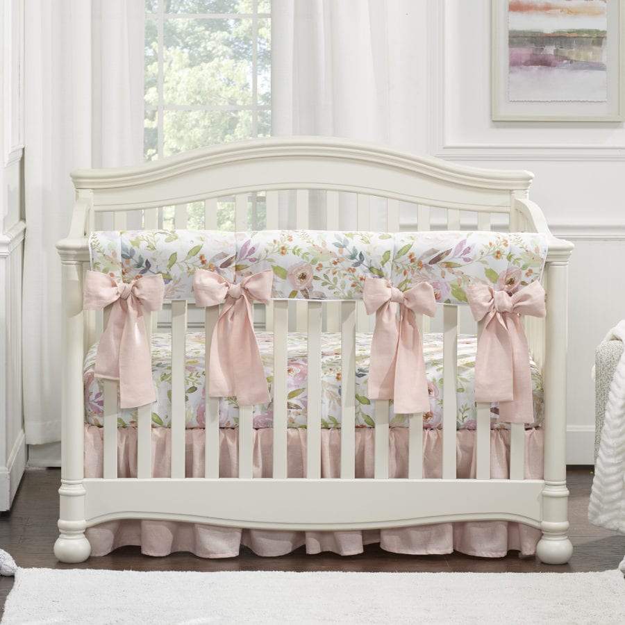 Liz and roo crib skirt top