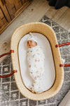 Copper Pearl Knit Swaddle Blanket- Maui