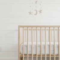 Copper Pearl Premium Knit Fitted Crib Sheet | Skye