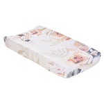 Oilo Vintage Bloom Jersey Changing Pad Cover