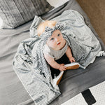 Copper Pearl Knit Swaddle Blanket | Nash