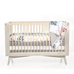 Oilo Vintage Bloom Floral Crib Sheet