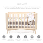 Oilo Woodland Fawn Crib Sheet