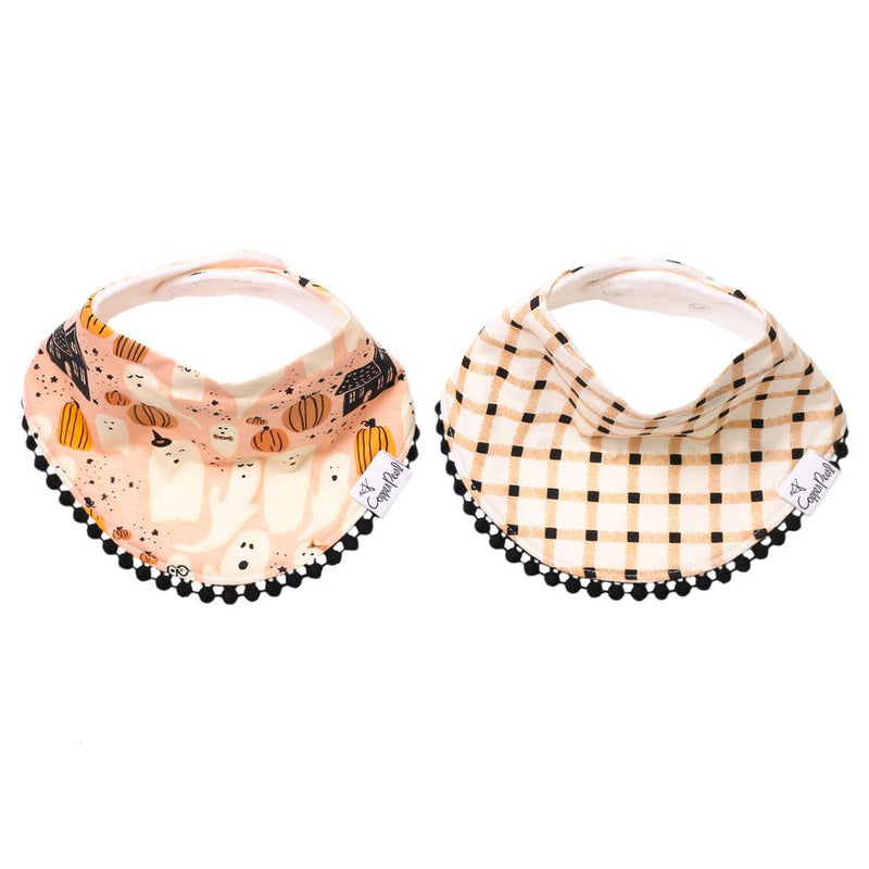Copper Pearl Fashion Trimmed Bib Set | Casper