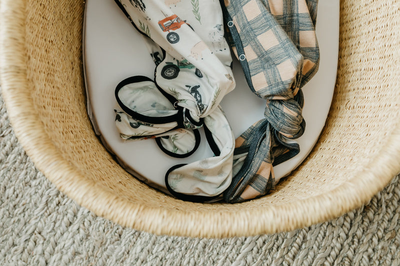 Copper Pearl Top Knot Hat | Jo