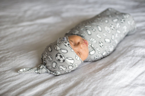 Copper Pearl Knit Swaddle Blanket | Champ