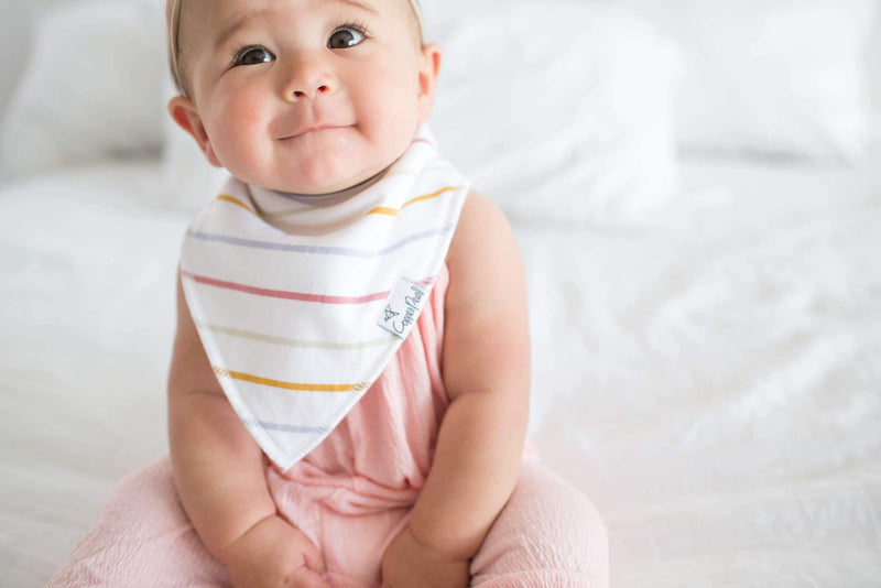 Copper Pearl Baby Bandana Bibs | Olive