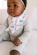 Copper Pearl Baby Bandana Bibs | Sassy