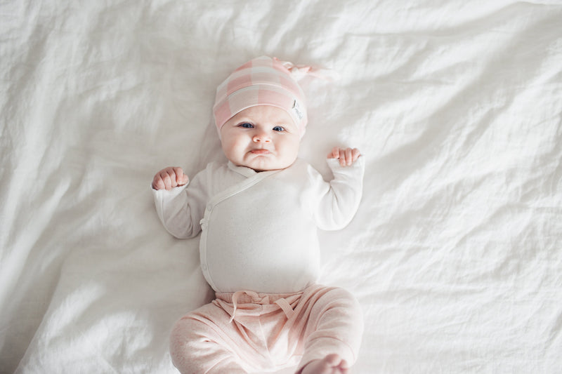 Copper Pearl Top Knot Hat | London