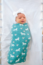 Copper Pearl Knit Swaddle Blanket | Whimsy