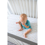 Copper Pearl Premium Knit Fitted Crib Sheet | Arlo