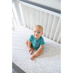 Copper Pearl Premium Knit Fitted Crib Sheet | Arlo