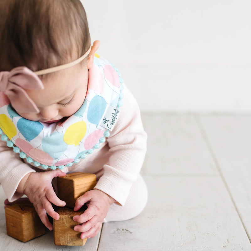 Copper Pearl Baby Fashion Bibs | Celebration