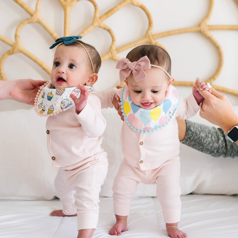 Copper Pearl Baby Fashion Bibs | Celebration