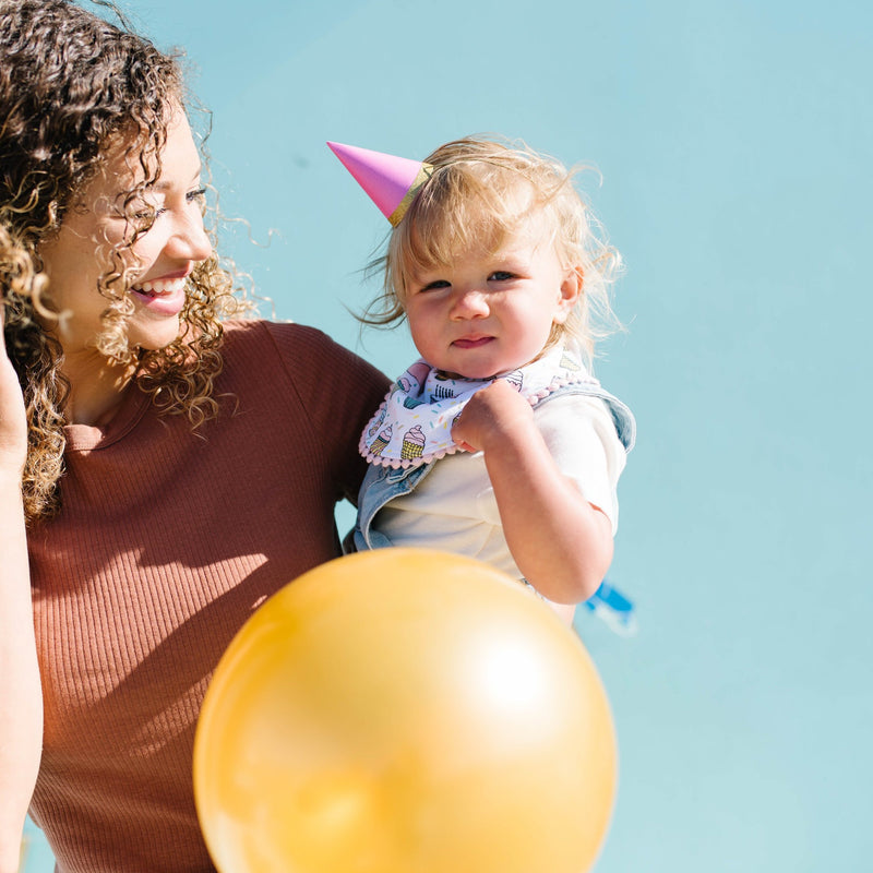 Copper Pearl Baby Fashion Bibs | Celebration
