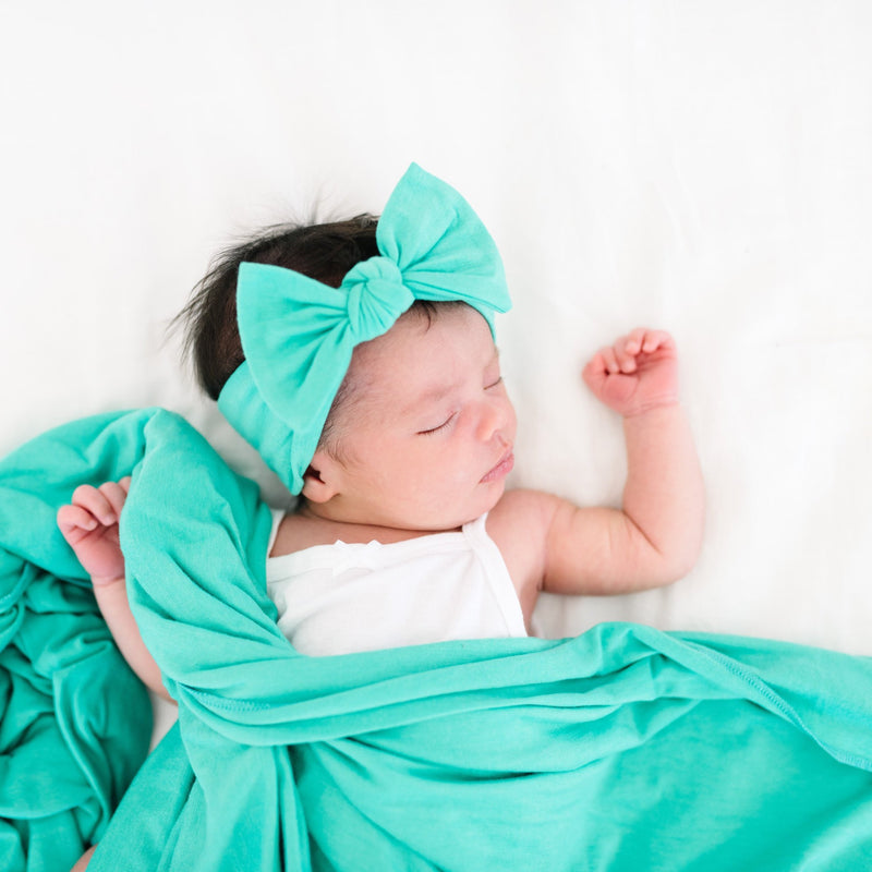 Copper Pearl Knit Swaddle Blanket | Spout