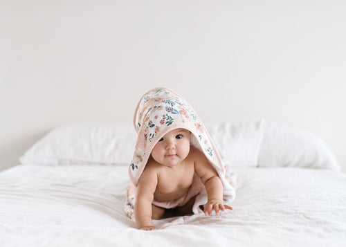 Copper Pearl Premium Knit Hooded Towel | Autumn