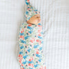 Copper Pearl Knit Swaddle Blanket | Wren