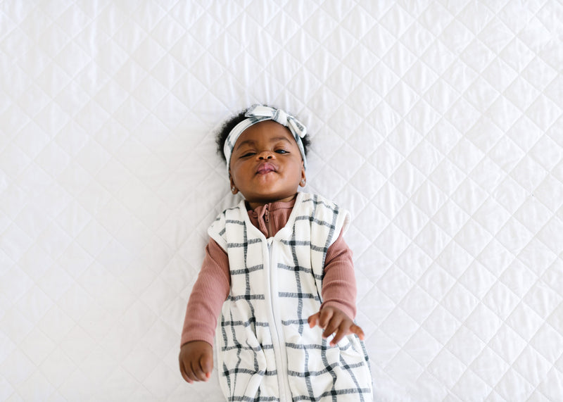 Copper Pearl Knit Headband Bow | Ledger