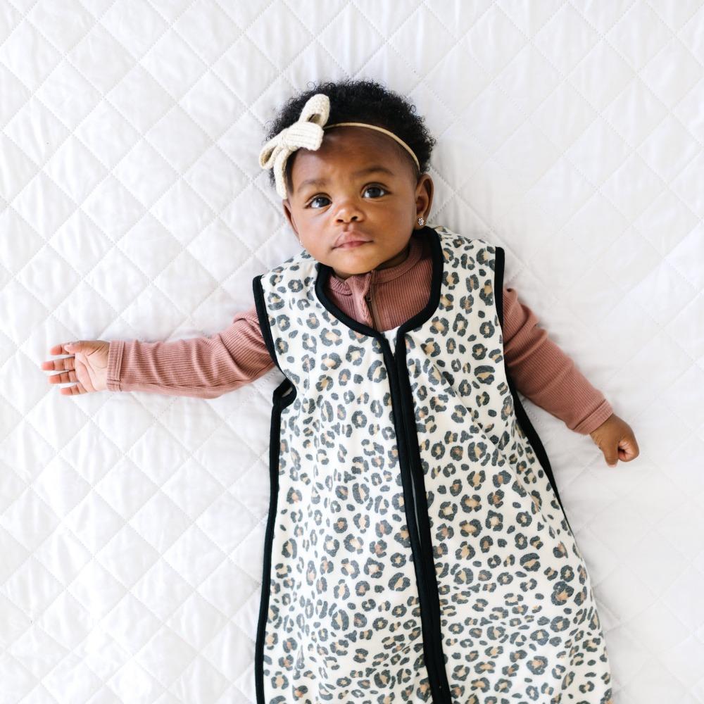 Copper Pearl Leopard Sleep shops Sack 0-6m