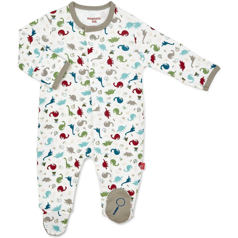 Magnetic Me Dino Expedition Organic Cotton Magnetic Footie
