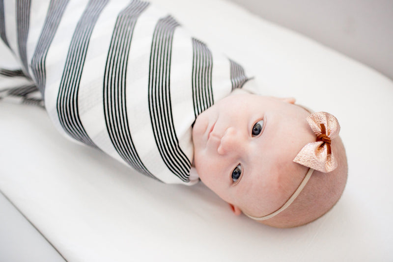 Copper Pearl Knit Swaddle Blanket | Tribe