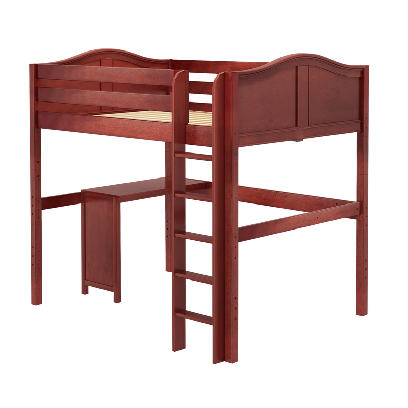 Maxtrix Full High Loft Bed + Corner Desk