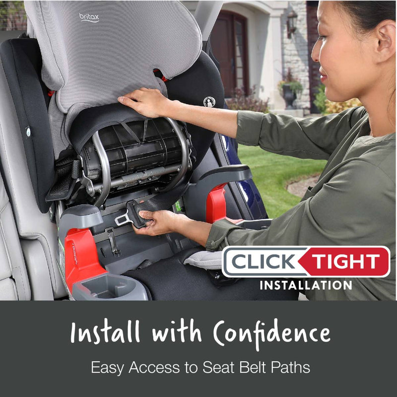 Britax Grow With You ClickTight+ Harness-to-Booster Seat with Safewash