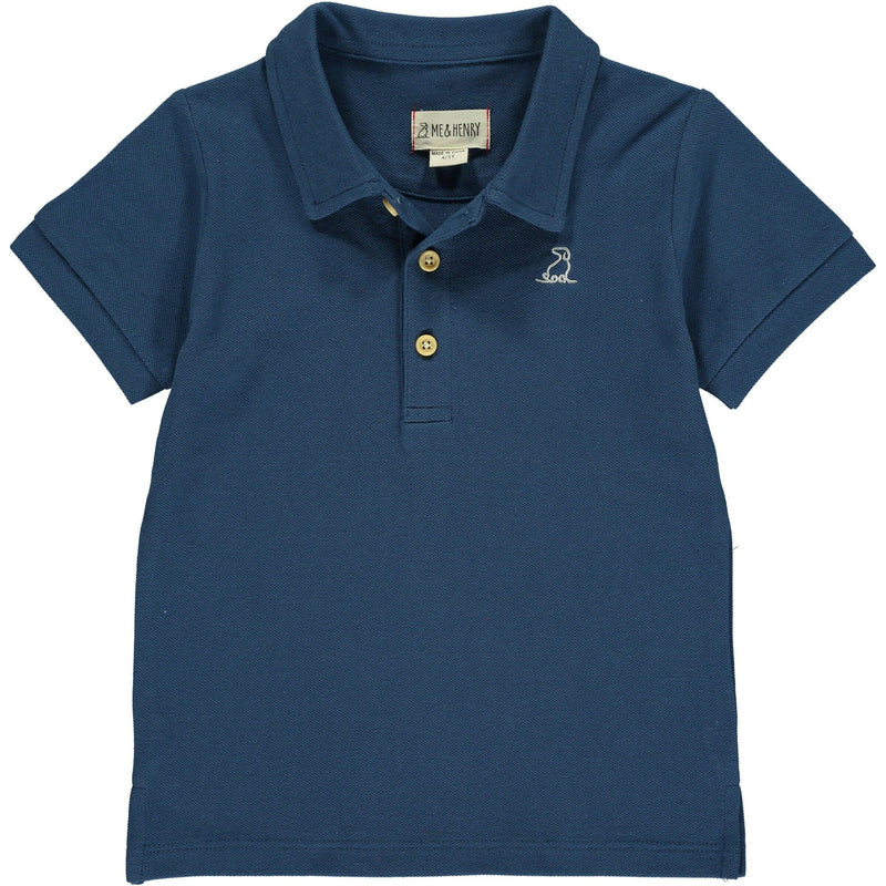 Me & Henry Starboard Navy Polo