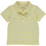 Me & Henry Starboard Yellow/Cream Stripe Polo