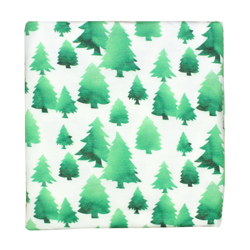 Copper Pearl Knit Swaddle Blanket | Forest