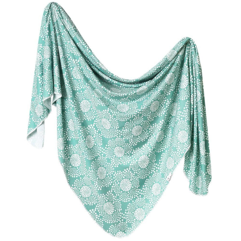 Copper Pearl Knit Swaddle Blanket | Jane