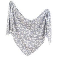 Copper Pearl Knit Swaddle Blanket | Lacie