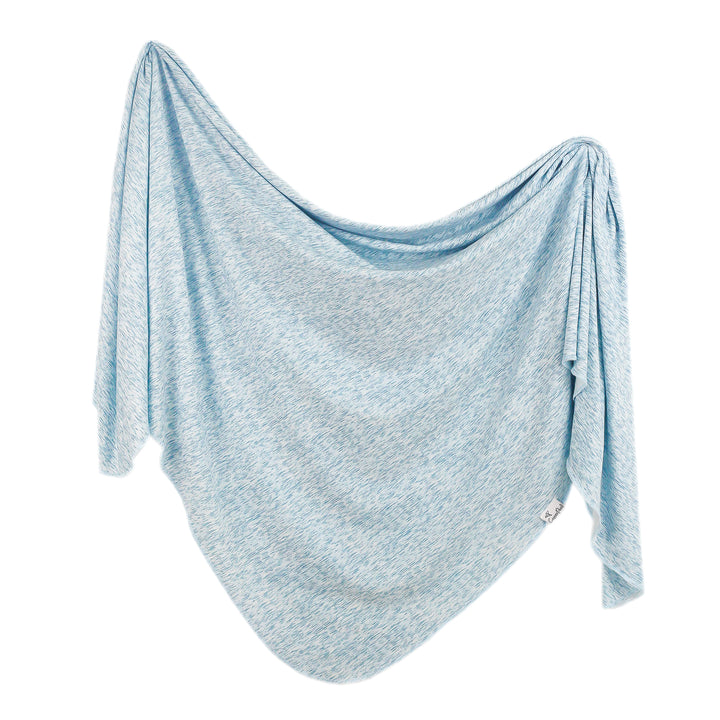 Copper Pearl Knit Swaddle Blanket | Lennon