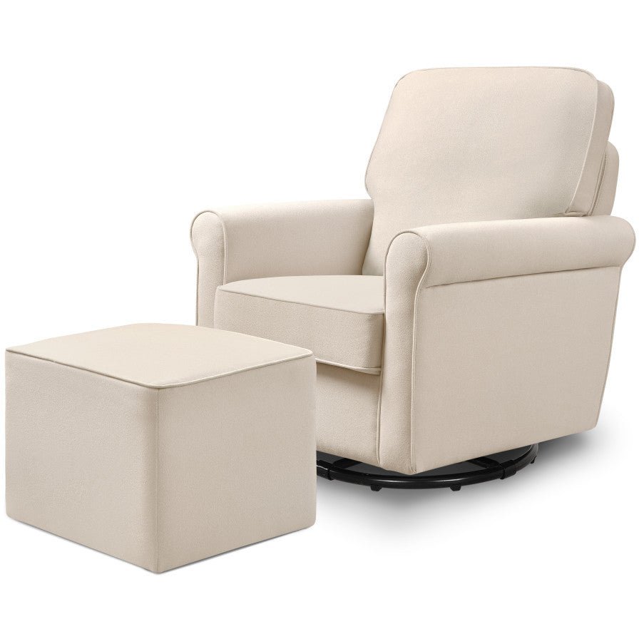 Davinci sierra swivel glider and ottoman online