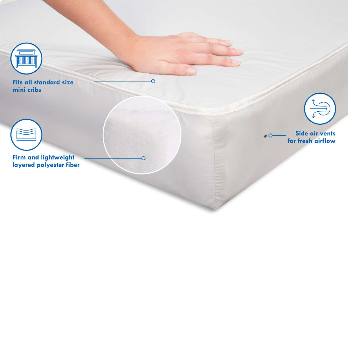 Davinci complete mini crib mattress hotsell