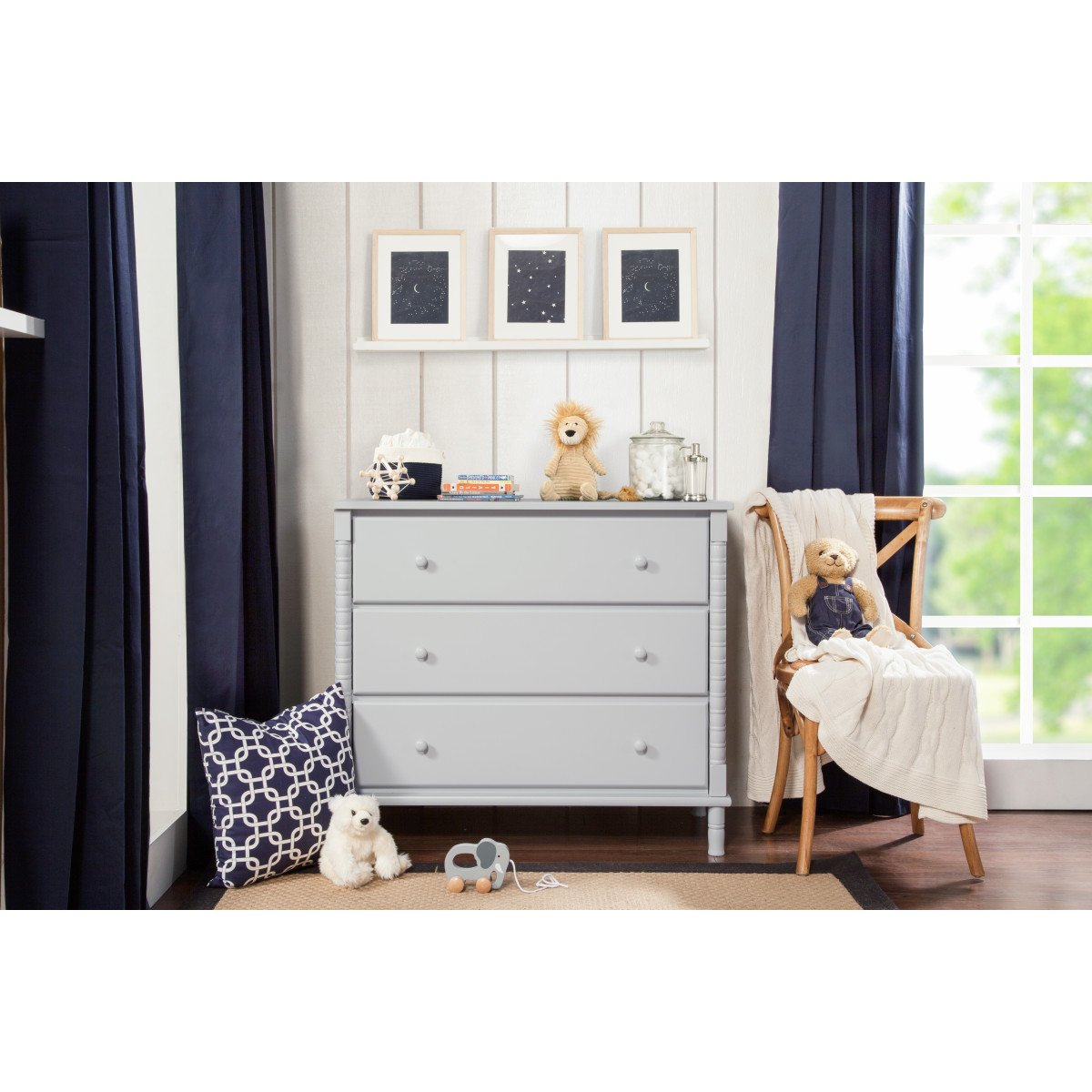 DaVinci Jenny Lind Spindle 3-Drawer Dresser (RTA) – Crib Kids