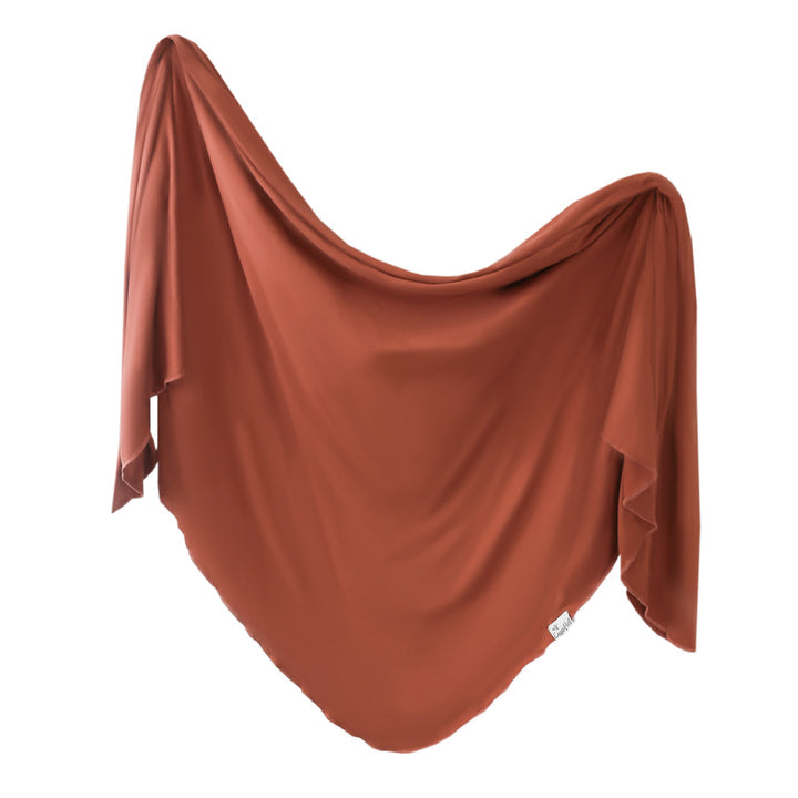 Copper Pearl Knit Swaddle Blanket | Moab