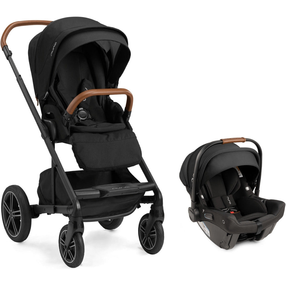 Nuna SWIV Stroller + Bassinet - Acorn – Destination Baby & Kids