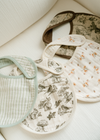 Oilo Vintage Safari & Woodland Nursery Muslin Bib 2-Pack