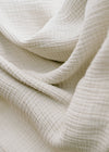 Oilo Eggshell Creme Premium Muslin Blanket