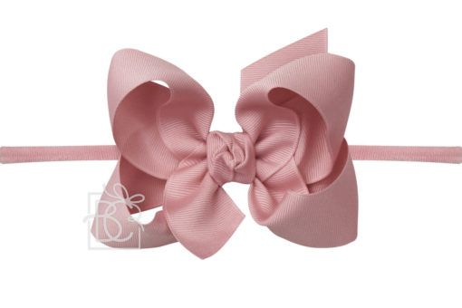Stretchy Headband with 4.5" Large Bow