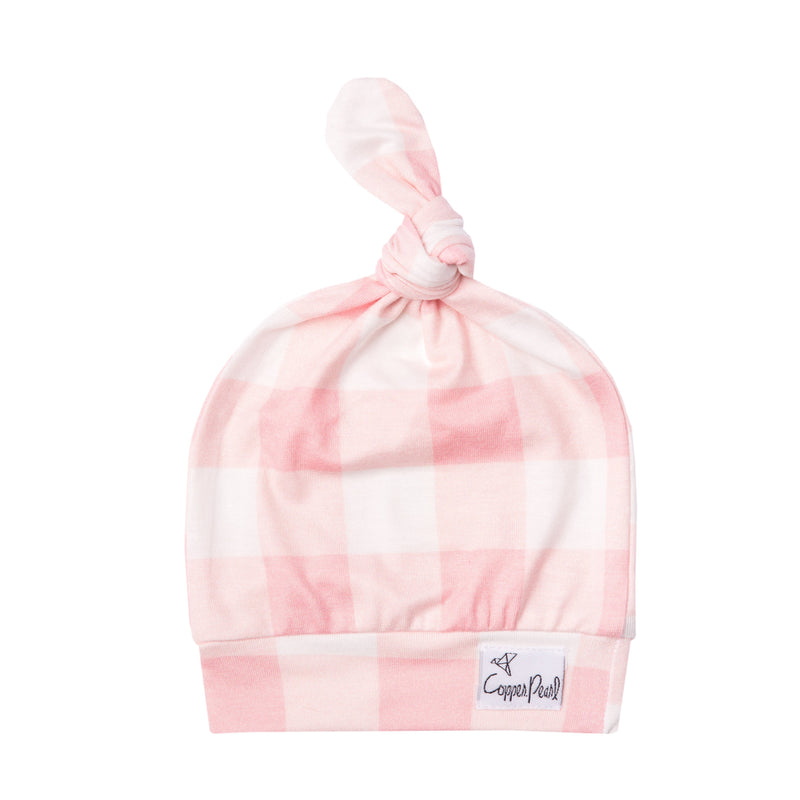 Copper Pearl Top Knot Hat | London